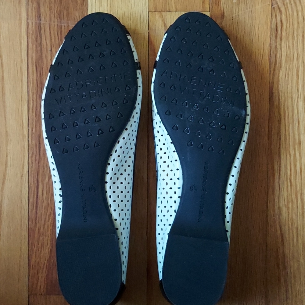 Adrienne Vittadini Alva Open Toed Flats Size 8.5 - Picture 11 of 17